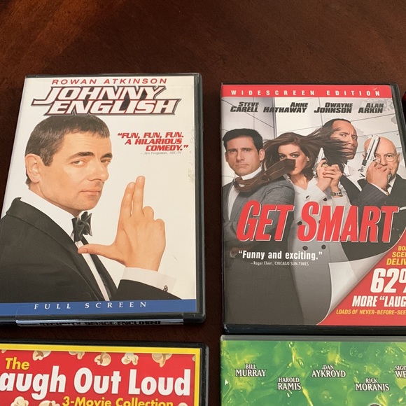 Lot of 6 Comedy DVDs 9 Movies Carell Spade Farley Murray Aykroyd - Picture 3 of 8